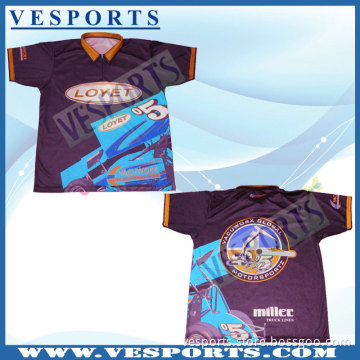Blank Pit Crew Shirts Sublimated Printing